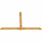 Ekena Millwork Eugene Rough Sawn Timber Gable Bracket, Western Red Cedar, 108"W x 68"H x 2"D x 6"F, 15/12 Pitch GBW108X68X0206EUG00RWR - alternate 3